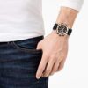 Marine Star Calendar Stainless Steel Dress Watch Bulova
