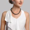 THE PEARL SOURCE 14K Gold AAAA Quality Pearl Necklace