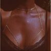 Chain Beach Body Jewelry Bikini Bra Chain Waist Belly