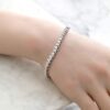 Gem Stone King 4.50 Ct Stunning Round Tennis Bracelet
