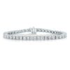 Diamond Tennis Bracelet 14K White Gold K-L Round