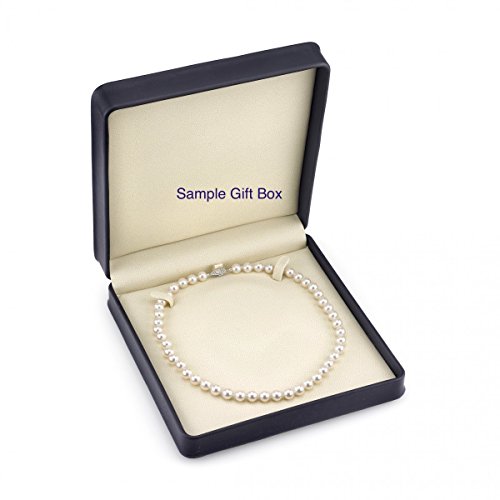 14K Gold Saltwater Cultured Pearl Necklace