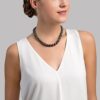 THE PEARL SOURCE 14K Gold AAAA Quality Pearl Necklace