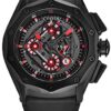 Automatic Chronograph Watch Cvstos Sapphire Crystal and Black Rubber Strap  