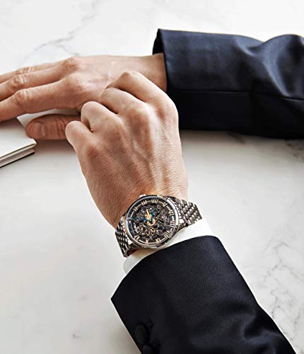 Agelocer Men's Watch Top Brand Fashion Skeleton Minimalist Wrist Watches