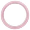 Gemstone 6mm Unisex Band Ring Size Pink