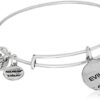 Alex and Ani Evil Eye Bangle Bracelet, Rafaelian Silver