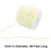Benvo Pearl Garland Faux Crystal Pearl Bead Roll Strand