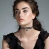Outee 20 Pcs Black Chokers Necklaces for Women