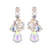 Necklace Earrings Jewelry Set for Brides Dress Rhinestone