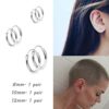 Hoop Earrings- Cartilage Earring Endless Small Hoop Earrings Set
