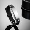 MOWOM Medical Bracelet Custom Engraved Silicone Adjustable