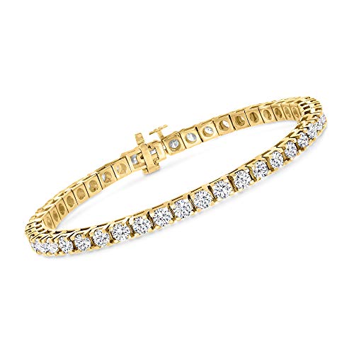 Tennis Bracelet 14kt Yellow Gold Ross-Simons Diamond