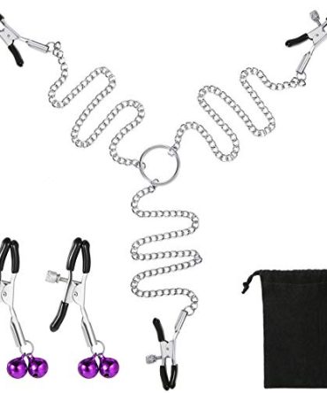 Women Chain with Adjustable Clamp Clips Non-Piercing