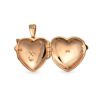 Engravable Abalone Shell CZ Butterfly Heart Shape Pendant