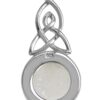 Silvershake Natural Moonstone  Sterling Silver Pendant