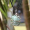 Aquamarine Gemstone Pendant Necklace