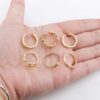 JOERICA 6 PCS Toe Ring for Women Girls