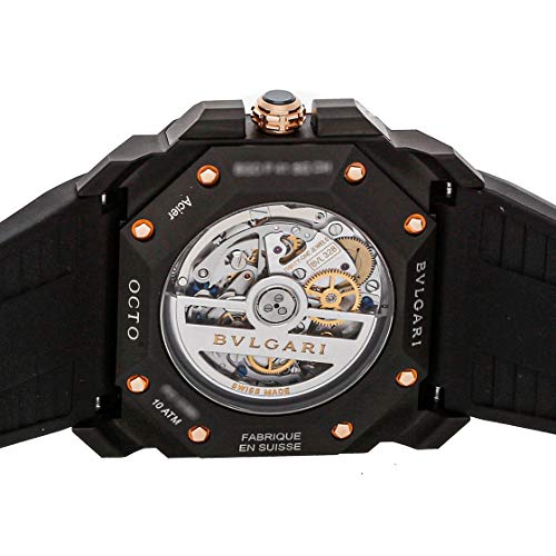 BVLGARI Octo Mechanical Black Dial Watch