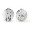 Chic Hammered Dome Clip-On Earrings - Elevate Your Style Without Piercing