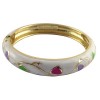 UJOY Fashion Bracelet Multi-Colors Enameled Gold NEW!