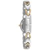 Bulova White Patterned Bracelet Watch Women's