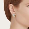 Misook Two-Tone Clip On Earrings