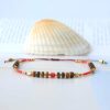 Charm String Seed Beads Strand Bracelet Handmade