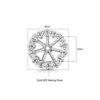 Gem Stone King Sterling Silver Earring