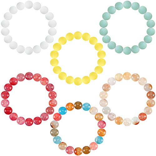 Aura with the 6-Piece Aromatherapy Gemstone Bracelet Set