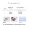 Personalized Cross Ring Enhancers for Women: 13.7MM Silver, Gold, and Rose Gold