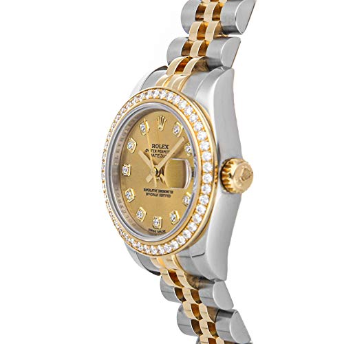 Champagne Dial Rolex Datejust Automatic Watch