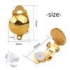 20 Pieces Clip On Earring Converter