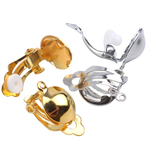 20 Pieces Clip On Earring Converter