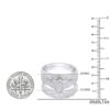 Dazzlingrock Collection 0.12 Carat (ctw) Round White Diamond