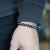 Men Beaded Bracelet | Semi Precious Gemstone Crystal