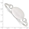 925 Sterling Silver Slip On Bangle Bracelet