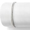 Ross-Simons Italian 14kt White Gold Cuban-Link Bracelet