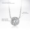 PAVOI 14K White Gold Plated 1.00 ct CZ Simulated Diamond