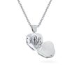 Vintage Style Engraved Four Way Multiple Photo Heart Lockets