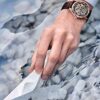 Agelocer Skeleton Stainless Steel Automatic Mechanical Men's Watch