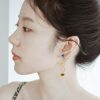 12pcs Imitation Crystal Clip-on Earring Converters Earring