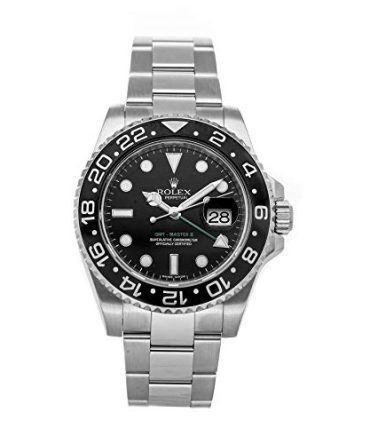 Rolex GMT Master II Mechanical (Automatic) Black Dial Mens Watch