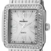 Rectangle Dress Watch with Crystal Decorated Bezel Peugeot
