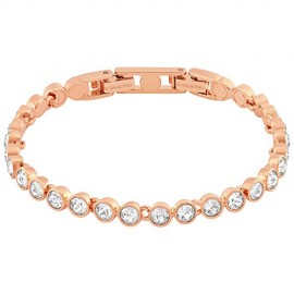 SWAROVSKI Crystal Rose Gold-Tone Tennis Bracelet