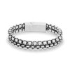Double Strand Box Chain Bracelet Steve Madden
