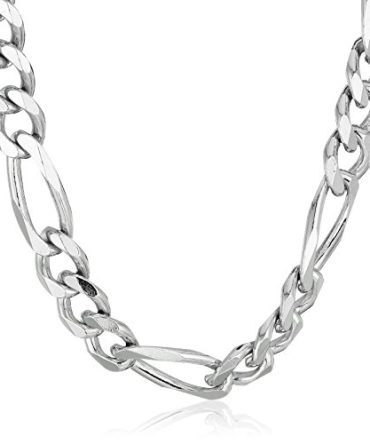 Men's Sterling Silver Italian 6.80mm Link-Chain Necklace, 18"