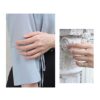 Sleek Hawaiian Dome Ring - Adjustable, Minimalist S925 Sterling Silver Foot Jewelry