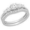 Dazzlingrock Collection 0.45 Carat (ctw) Round Diamond Ladies