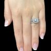 14 Karat White Gold Diamond Ring Engagement